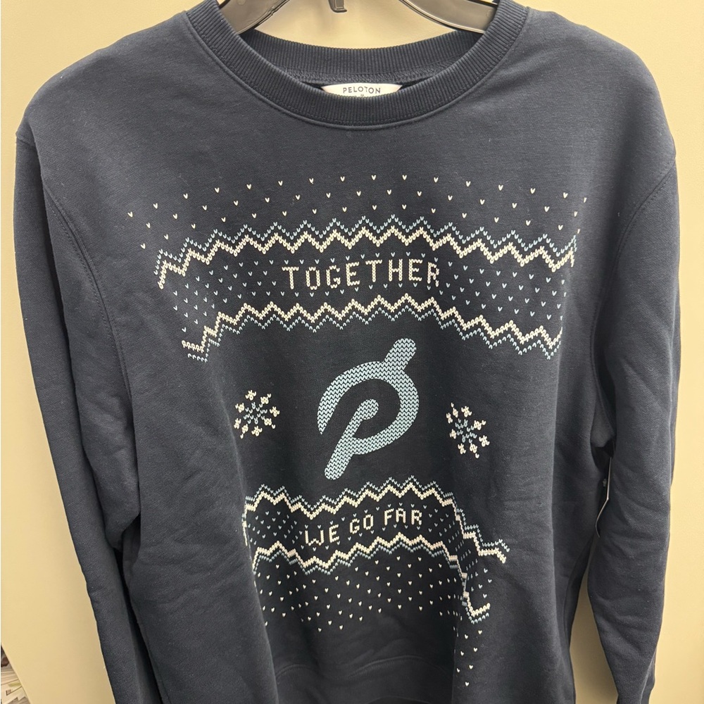 Peloton Charcoal Crewneck Sweater